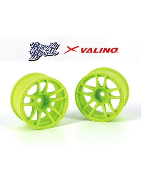 RC drift ratlankiai N820S R-SPEC 26 mm Offset 7 mm geltonos spalvos Overdose – CyborgShop