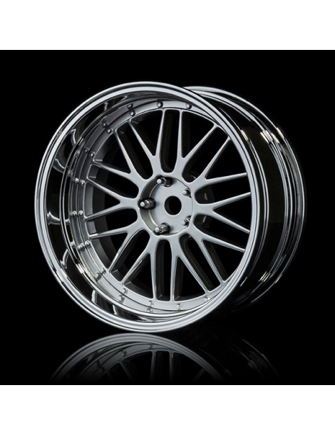 RC drift ratlankiai LM reguliuojamas Offset 26 mm chromo spalvos MST – CyborgShop