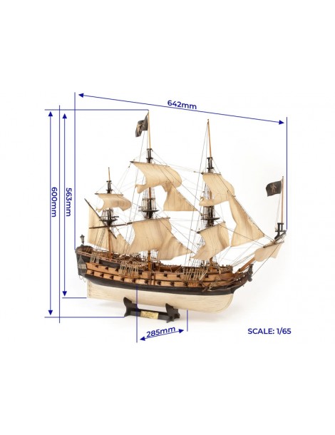 OCCRE Royal Fortune 1719 1:65 kit