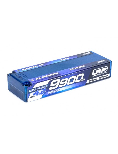 HV Ultra LCG Modified GRAPHENE-4.2 9900mAh Hardcase Battery - 7.6V LiPo - 130C/65C
