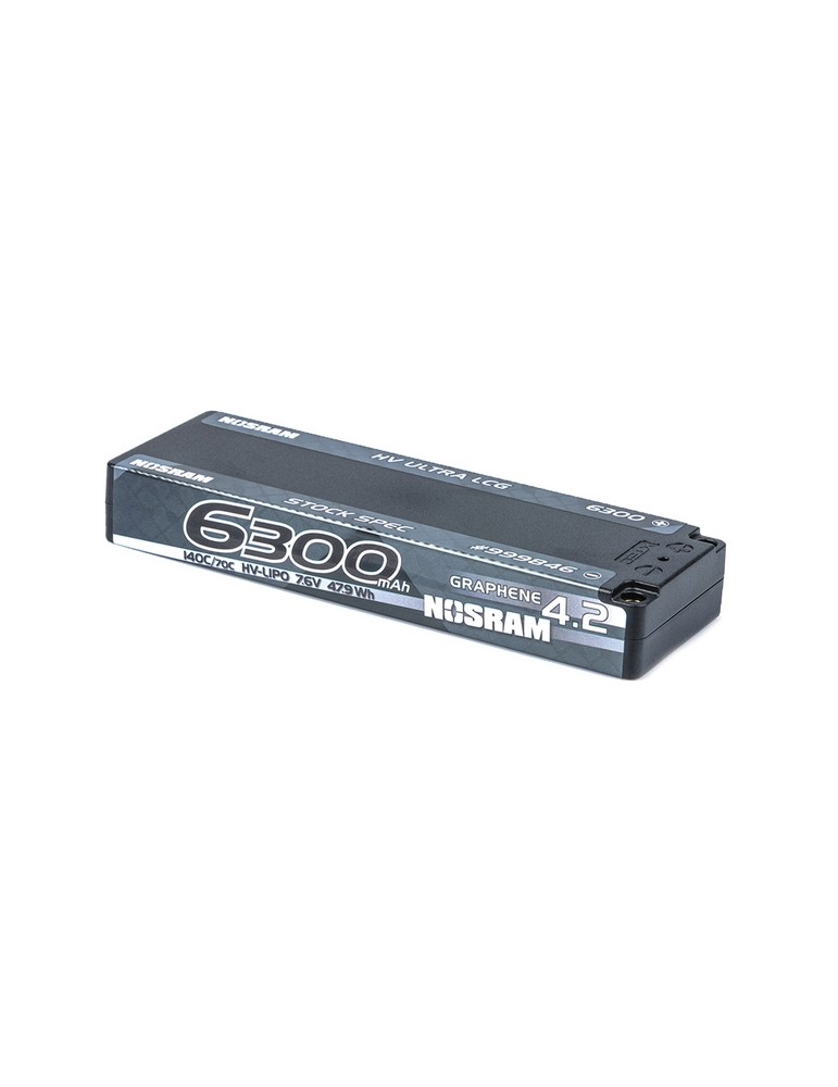 HV Ultra LCG Stock Spec GRAPHENE-4.2 6300mAh Hardcase Battery - 7.6V LiPo - 145C/70C