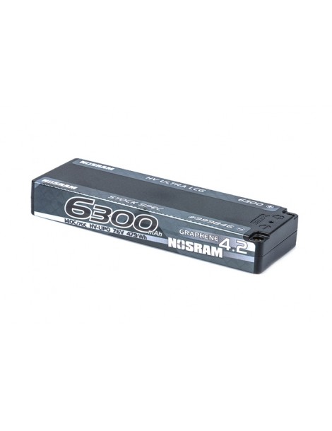 HV Ultra LCG Stock Spec GRAPHENE-4.2 6300mAh Hardcase Battery - 7.6V LiPo - 145C/70C