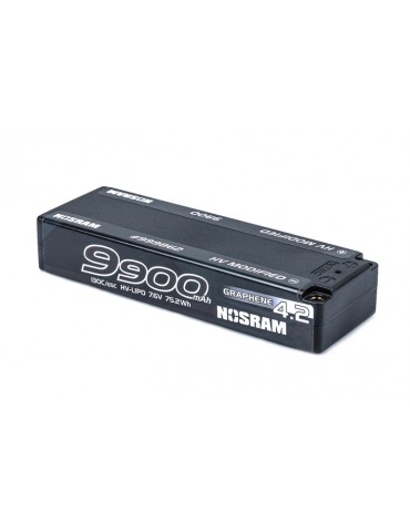 HV Ultra LCG Modified GRAPHENE-4.2 9900mAh Hardcase Battery - 7.6V LiPo - 130C/65C