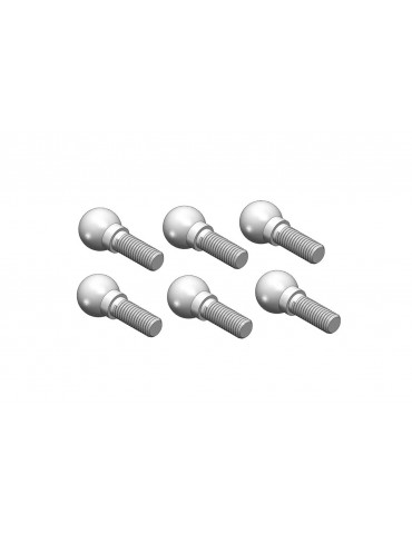 Toothed ball (4mm), 6 pcs