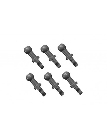 Shock absorber upper ball joint, 6 pcs