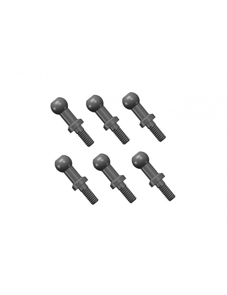 Shock absorber upper ball joint, 6 pcs