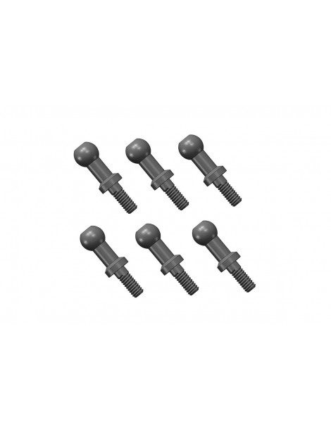 Shock absorber upper ball joint, 6 pcs