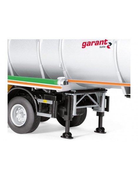 Wiking Kotte garant tank semi-trailer TSA 30.000 1:32 green
