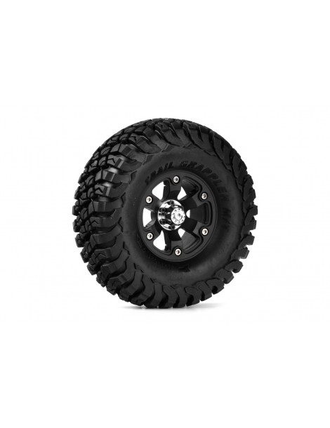 Wheel complete L/R with Wheel Nut Dust Cover-Chrome (2pcs)
