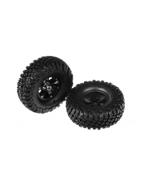Wheel complete L/R with Wheel Nut Dust Cover-Chrome (2pcs)