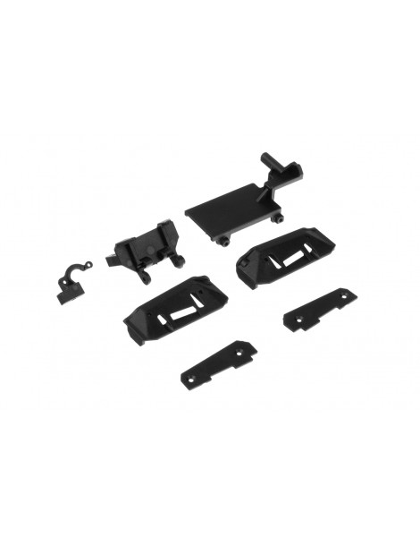 Servo Mount + L/R Baffles, 1 set