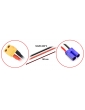 Įkrovimo kabelis XT60 į EC5 15 cm 14AWG Absima – CyborgShop