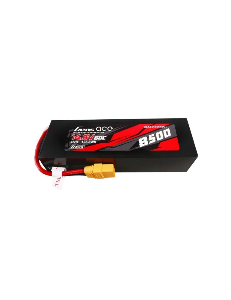 LiPo akumuliatorius 8500 mAh 14.8V 60C 4S XT90 Gens Ace – CyborgShop