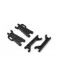 Rear Suspension Arm Set (Black/4pcs)