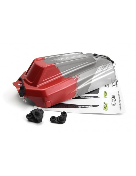 QByte XB 1/12th Buggy Printed Body - Red