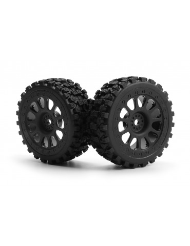 Assembled Wheel & Tyre Set (2pcs)