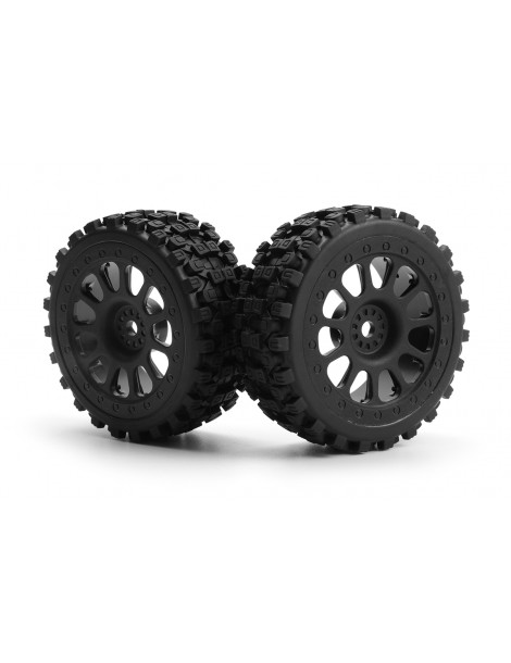 Assembled Wheel & Tyre Set (2pcs)