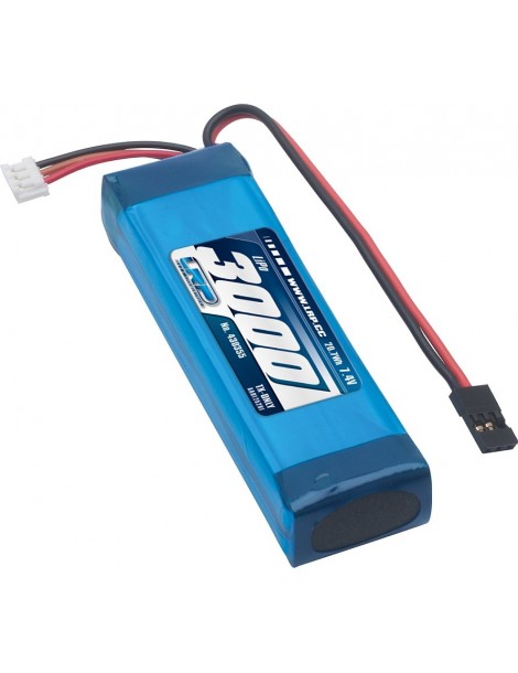 LiPo siųstuvo akumuliatorius 3000 mAh 7.4V TX-Pack LRP – CyborgShop