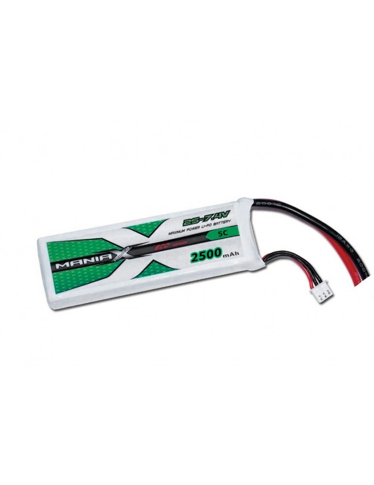 ManiaX Lipol 7.4V 2500mAh 5C RX