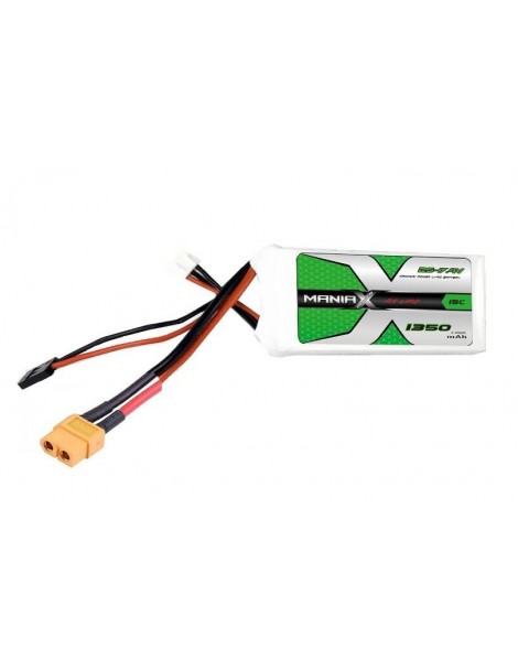 ManiaX Lipol 7.4V 1350mAh 15C RX