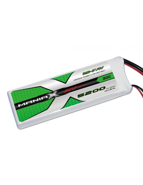 ManiaX Lipol 7.4V 5200mAh 30C RX