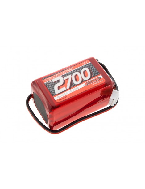 NOSRAM XTEC LiPo 2700 RX-Pack 2/3A Hump RX-only 7.4V