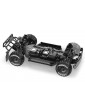 QByte SC Flux 1/12 4WD RTR raudonas RC Short Course modelis su bešepetiu varikliu