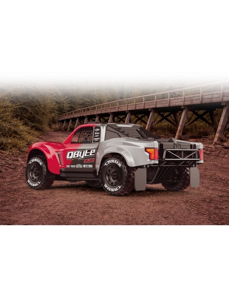 QByte SC Flux 1/12th SC Truck - Red