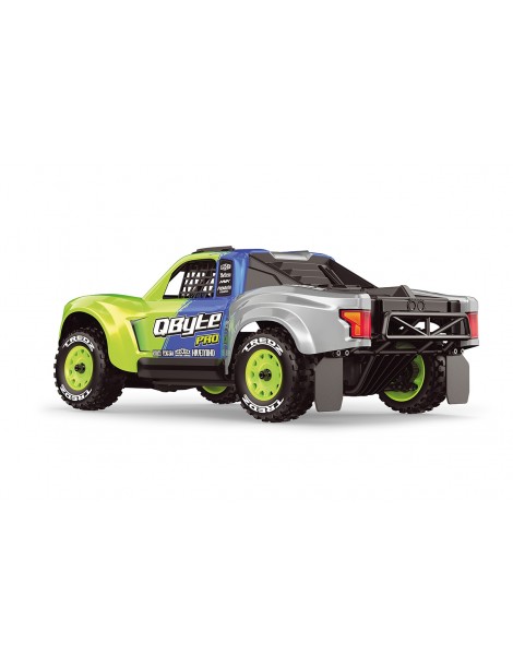 QByte SC Pro 1/12 4WD žalias RC Short Course modelis su 4700KV bešepetiu varikliu