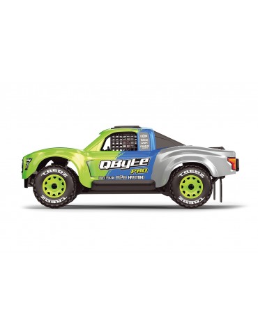 QByte SC Pro 1/12 4WD žalias RC Short Course modelis su 4700KV bešepetiu varikliu