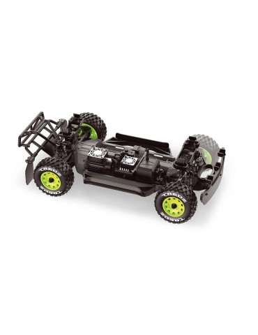 QByte SC Pro 1/12 4WD žalias RC Short Course modelis su 4700KV bešepetiu varikliu