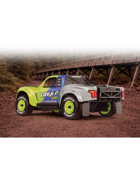 QByte SC Pro 1/12th SC Truck - Fluoro Green
