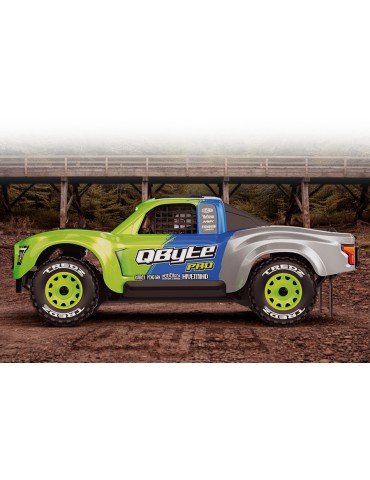 QByte SC Pro 1/12th SC Truck - Fluoro Green