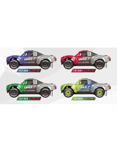 QByte SC Pro 1/12th SC Truck - Fluoro Green