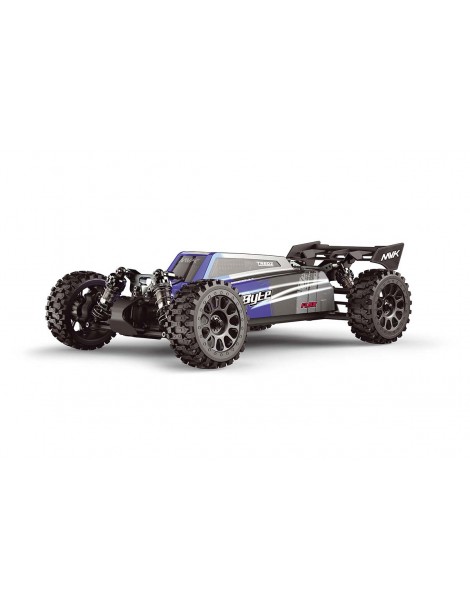 QByte XB Flux 1/12 4WD RTR mėlynas RC bagis su bešepetiu varikliu