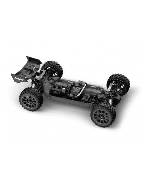 QByte XB Flux 1/12 4WD RTR raudonas RC bagis su bešepetėliniu varikliu