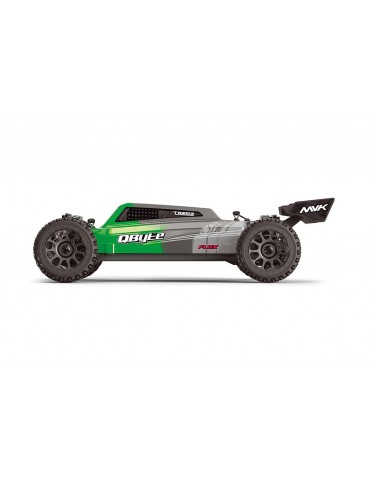 QByte XB Flux 1/12 4WD RTR žalias RC bagis su bešepetėliniu varikliu