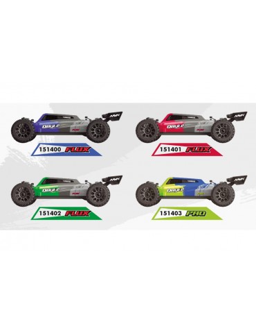QByte XB Flux 1/12th Buggy - Green