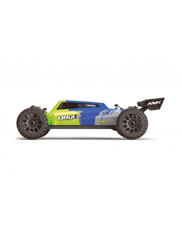 QByte XB Pro 1/12 4WD žalias RC bagis su 4700KV bešepetėliniu varikliu