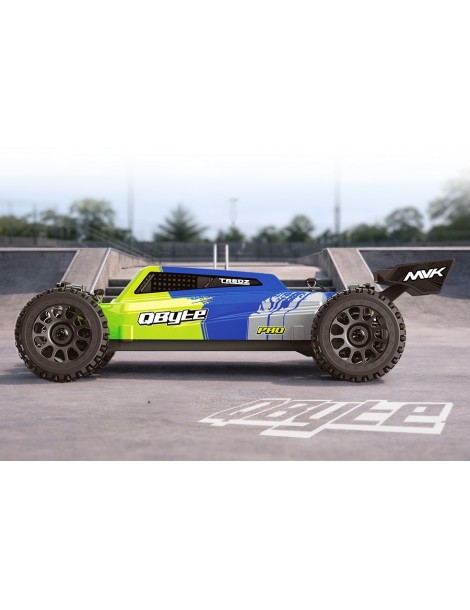 QByte XB Pro 1/12th Buggy - Fluoro Green