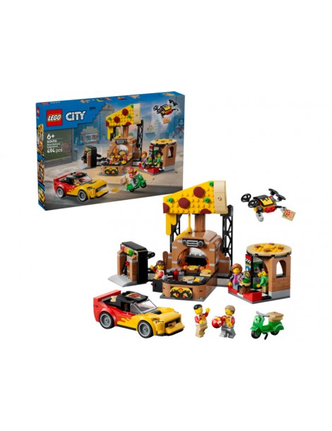 LEGO City - Pizza Delivery Experience with Vehicles