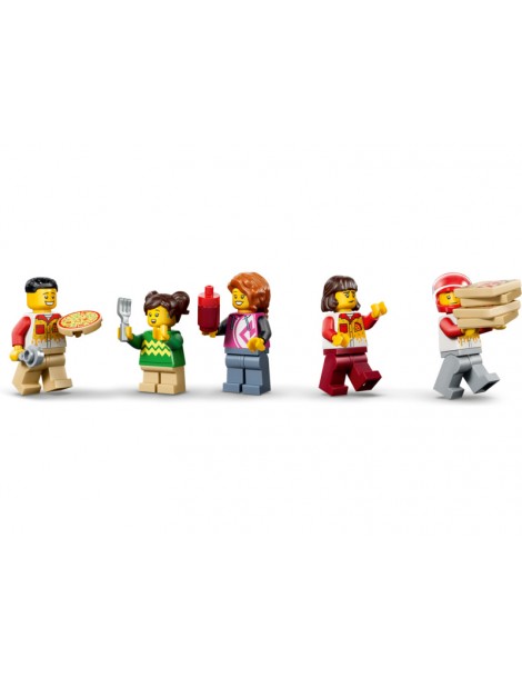 LEGO City - Pizza Delivery Experience with Vehicles