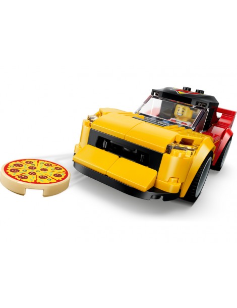 LEGO City - Pizza Delivery Experience with Vehicles