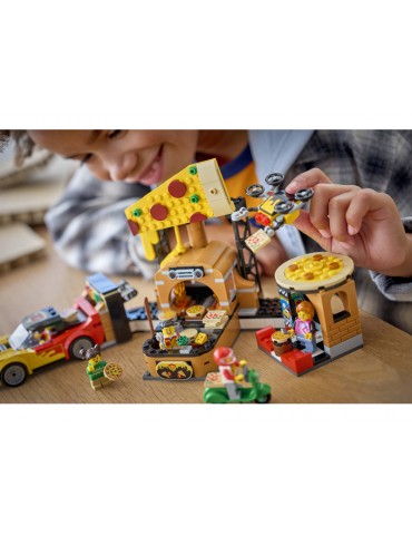 LEGO City - Pizza Delivery Experience with Vehicles