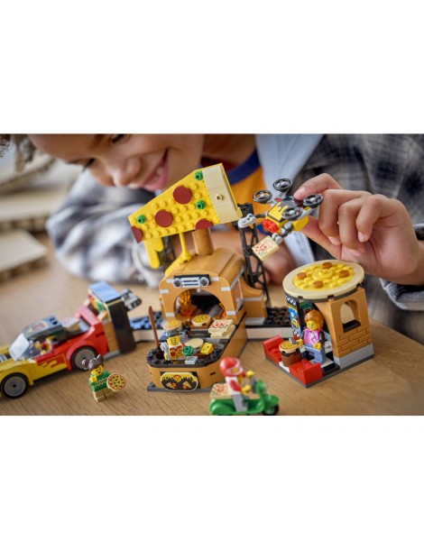 LEGO City - Pizza Delivery Experience with Vehicles
