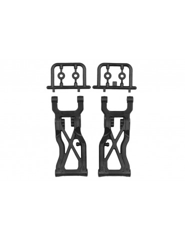 RC10B7 Rear Suspension Arms V2, 81mm