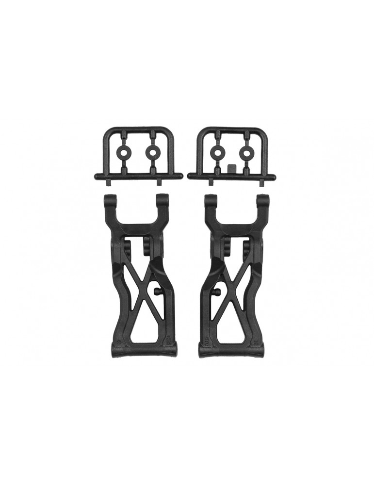 RC10B7 Rear Suspension Arms V2, 81mm