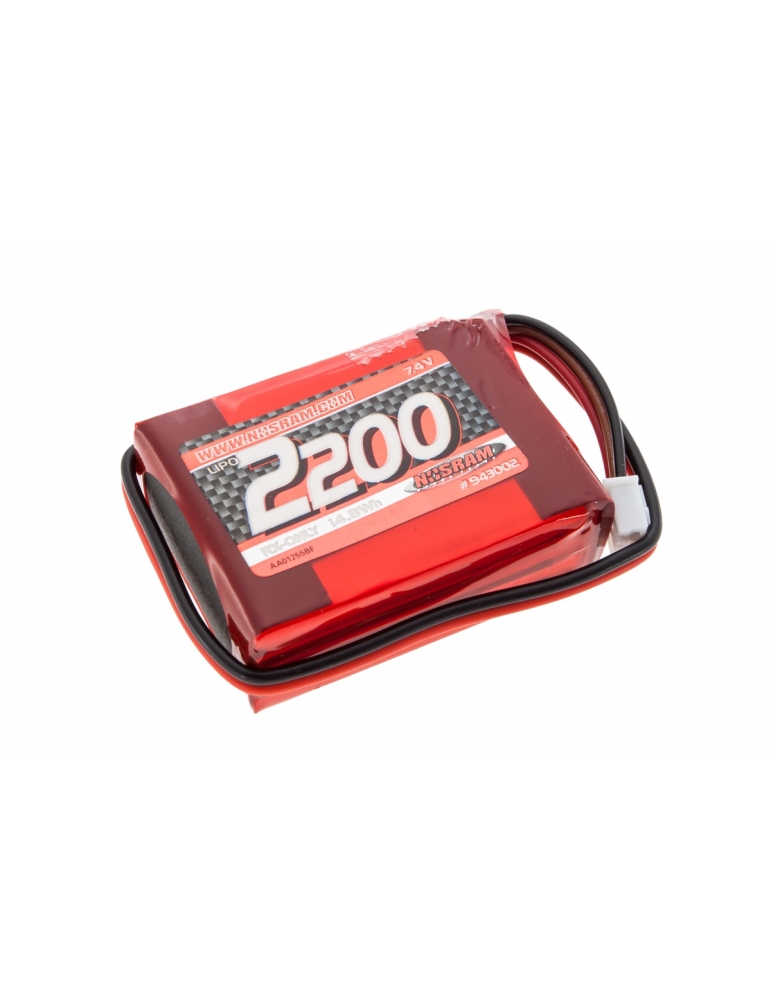 LiPo imtuvo akumuliatorius 2200 mAh 7.4 V Small Hump Nosram – CyborgShop