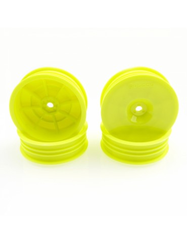 RUDDOG B7 | XB2 | LD3 - 2wd Slim Front Wheels 2.2" (Yellow | 4pcs)