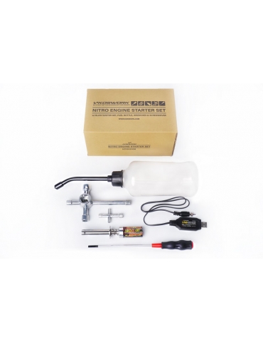 Nitro variklių paleidimo rinkinys SP Nitro Starter Set – Koswork – CyborgShop